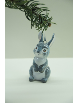 Зайчик - зверята в лесу