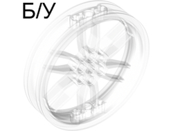 ! Б/У - Wheel 75mm D. x 17mm Motorcycle, Trans-Clear (88517 / 6053875) - Б/У