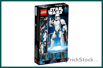 # 75114 Сборная Фигура «Штурмовик Первого Ордена» / “First Order Stormtrooper” Buildable Action Figure (2016)