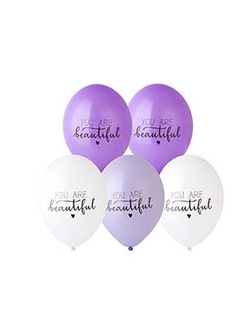 Шар Премиум 14"/ 35 см "You Are Beautiful", Бельгия