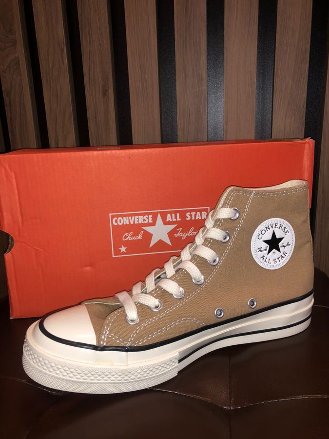 Купить оригинальные Кеды Converse Chuck 70 бежевые высокие в Спб