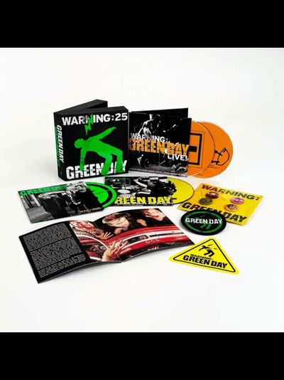 GREEN DAY - Warning - 25th Anniversary Super Deluxe Edition 4-CD
