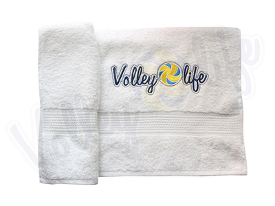 Полотенце большое белое