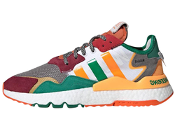 Кроссовки Adidas Nite Jogger White Mountaineering Collegiate Burgundy