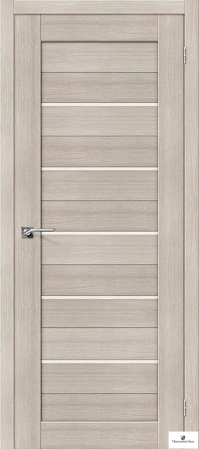 Дверь межкомнатная эко шпон Порта 22 капучино