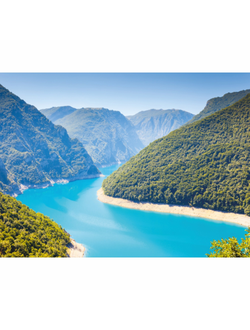 Фотообои Симфония "ГОЛУБОЕ ОЗЕРО"