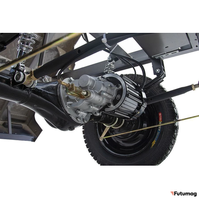 Грузовой электротрицикл Rutrike D4 КАБИНА 1800 60V1500W черный