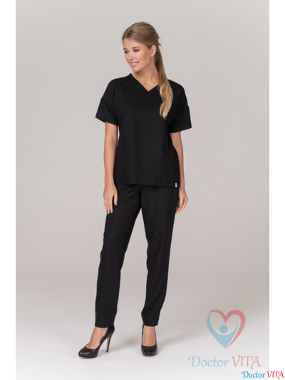 Брюки DR.SUPER "Stars" черные