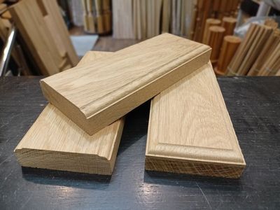 Каблук ДЕКОРАТИВНЫЙ из массива дуба (Экстра)