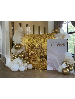 ФОТОЗОНА ИЗ ШАРОВ "ДЛЯ САМЫХ СТИЛЬНЫХ"