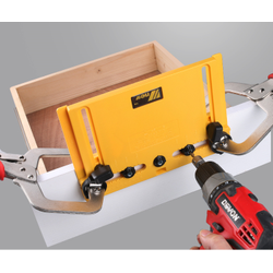 Кондуктор для засверловки отверстий для ручек и полкодержателей