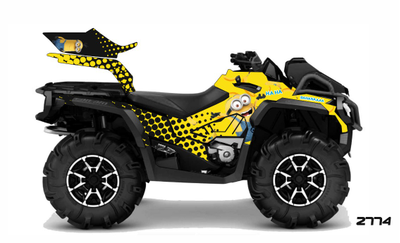 Наклейки на квадроцикл BRP Can-Am Outlander G2 2014-2020 #2774
