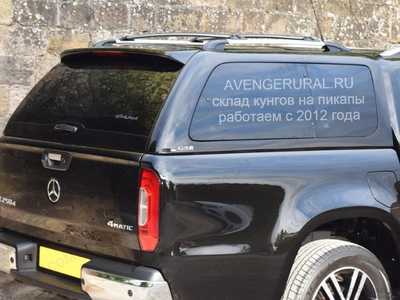 Кунг Альфа GTE/GSR в чёрном цвете кабара код 9291 на Мерседес Х-класс 2018-2019-2020+ AvengerUral.ru