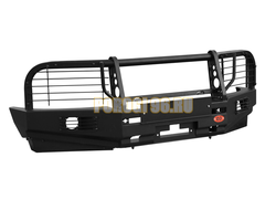 Передний силовой бампер серии Трофи на Mitsubishi Pajero Sport II 2008-2013 (02.120.13)