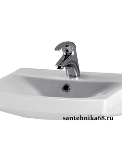 Раковина умывальник Cersanit Carina 50 55 60 70 см с пьедесталом или полупьедесталом