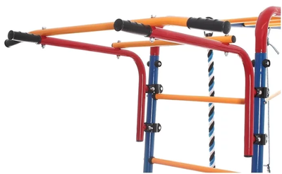 Уличный детский спортивный комплекс ЮНЫЙ АТЛЕТ с 2 качелями в Воронеже