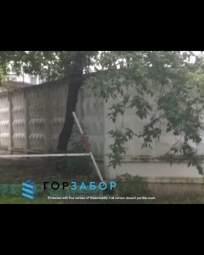 Монтаж под ключ бетонного забора