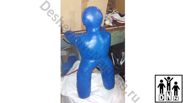 детский борцовский манекен двуногий тент