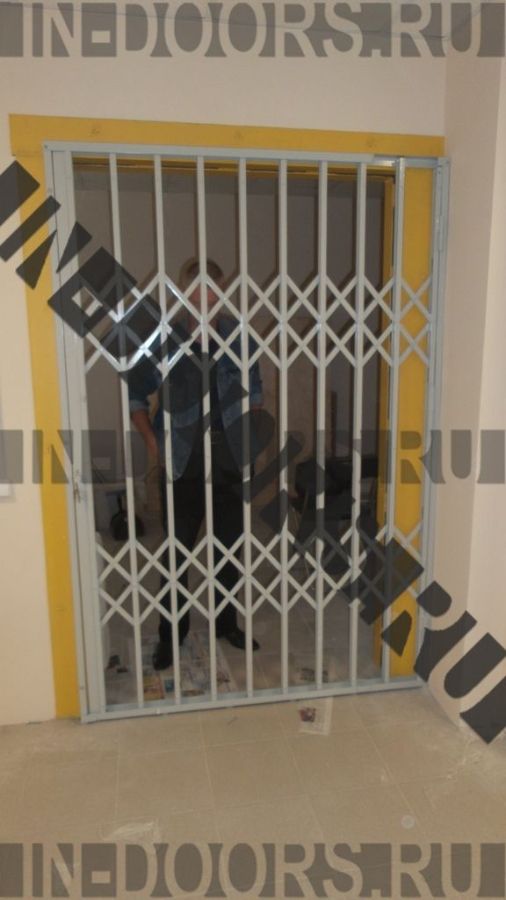 раздвижные решетки установка 44