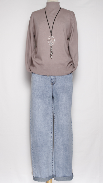 Джинсы классика "ПРЯМЫЕ "светло- голубые (21084) р.32,34,38,40,42(р.48-58)