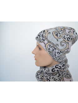 Vizio шапка жаккардовая 1686 Италия