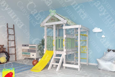 ИГРОВОЙ КОМПЛЕКС - КРОВАТЬ САВУШКА BABY - 12