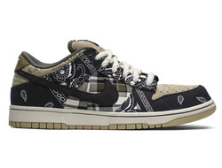 Nike SB Dunk Low Travis Scott Cactus Jack (Экокожа) фото