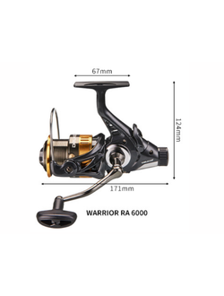 Катушка безынерционная с байтраннером DEUKIO RA6000