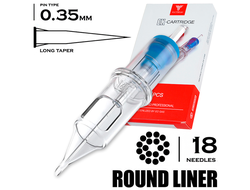 18 RLLT/0.35 - Round Liner Long Taper "DragonHawk Extreme"