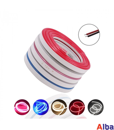 Неон 220V Желтый 8*16мм