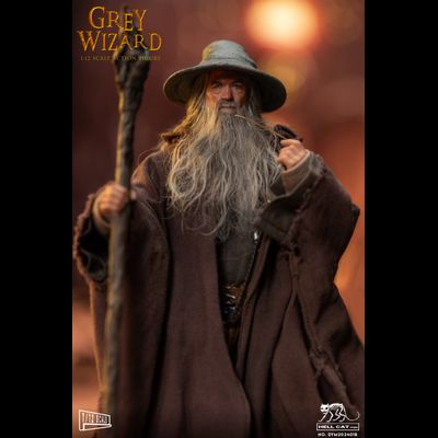 Гэндальф Серый ("Властелин Колец", Lord of the Rings) - Коллекционная фигурка 1/12 SCALE Grey Wizard (DYM202401B) - Hell Cat