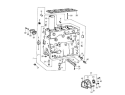 блок цилиндров д3900