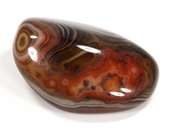 Сердолик, сардоникс, полировка, Индия (42*30*19 мм, 33 г) №28991