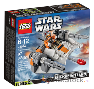 # 75074 Мини–«Снеговой Спидер» с Фигуркой / Snowspeeder (Microfighter)