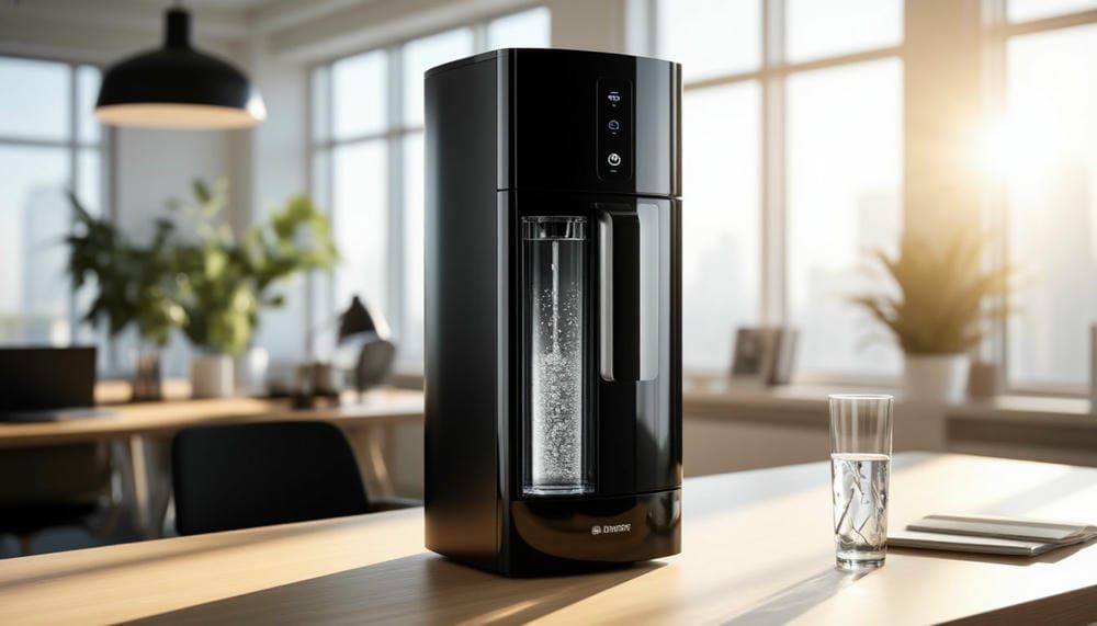 Высокотехнологичный пурифайер в современном офисном центре Волгограда.