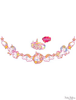 Гирлянда "Единорожка" (фигурная форма)