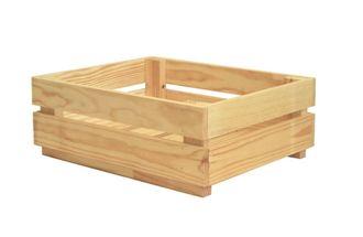 Ящик деревянный (неразборный), 40х32х14 см, сосна