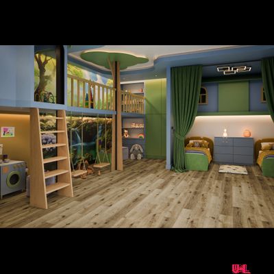 Кварцвиниловая плитка Damy Floor Family LVT Дуб Провинциальный / Provincial Oak T7020-4 — LVT 43 класс толщина 2.5 мм с фаской клеевая 4.13 м2