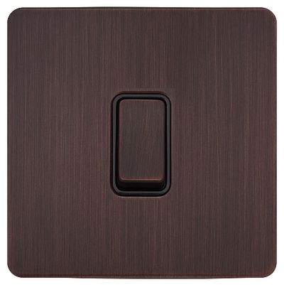 Переключатель 1-клавишный T&amp;J Electric Ultimate II Bronze