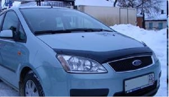 Дефлектор капота темный FORD FOCUS C-MAX 2003-2006, NLD.SFOCMA0312