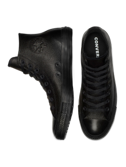 Кеды Converse Черные кожаные фото