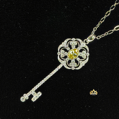 Цепочка с ключиком в винтажном стиле