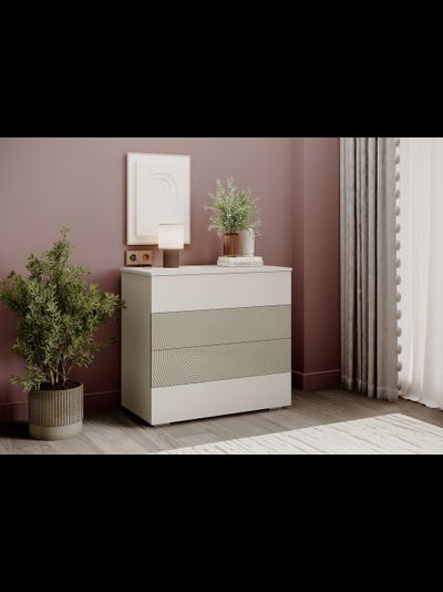 Атлантис Комод КМ-001 Кашемир / МДФ - матовая Флан GA-06