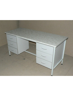 Стол лабораторный (двухтумбовый) ЛСК-07