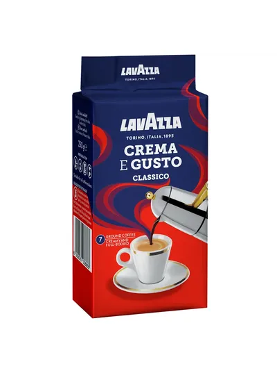 Кофе молотый Lavazza "Crema e Gusto", вакуумный пакет