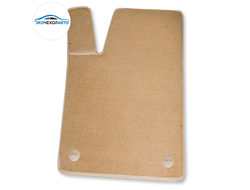 Накладки - коврики из текстильного ворса СТАНДАРТ бежевые