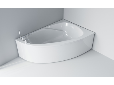 Astra-Form ванна Тиора Solid Surface правосторонняя 155/105 см белая матовая