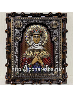 Икона Святая Блаженная царица Феофания