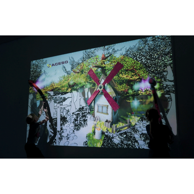 Интерактивная стена-раскраска «Мастер Фломастер»