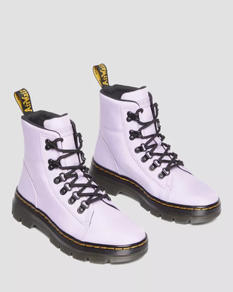 Ботинки Dr. Martens Combs Women's Nylon Lilac Cyclone